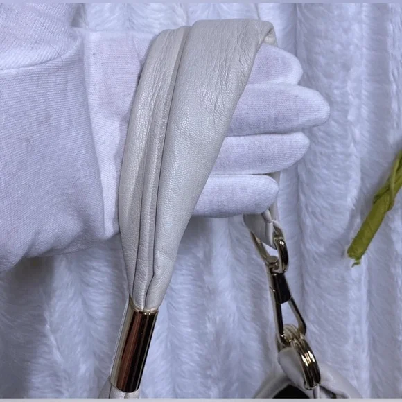 Yves Saint Laurent Rive Gauche EUC Leather Large Shoulder Bag AUTHENTIC YSL - Picture 2 of 16